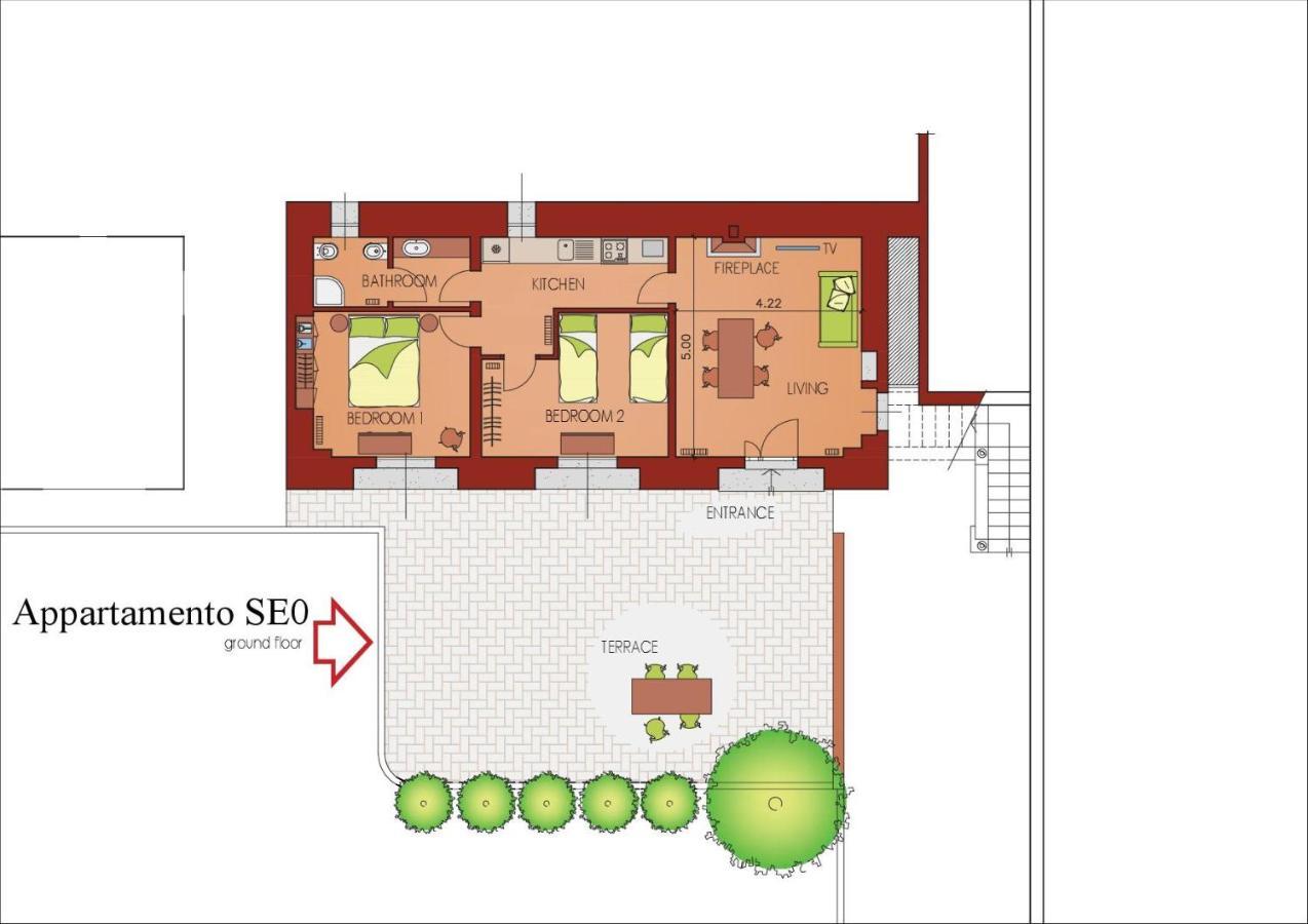 דירות Pumenengo Palazzo Barbo חדר תמונה